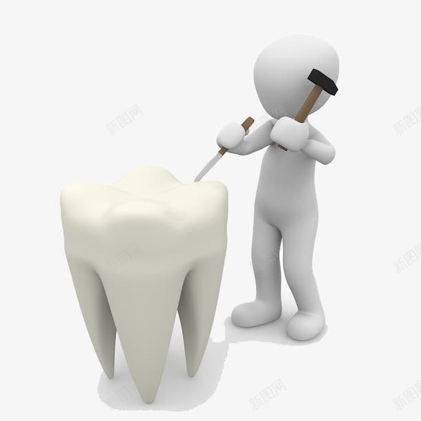 修补牙齿png免抠素材_新图网 https://ixintu.com 修整 护理 清洁 牙齿