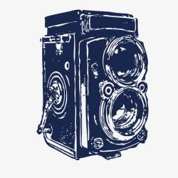 绮夎壊妯瀷精美的复古照相机高清图片