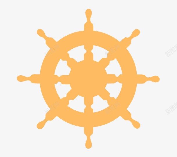 船舵剪影png免抠素材_新图网 https://ixintu.com 剪影 木纹船舵 背景 船 船舵 装饰 设计
