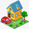像素房子PixelHouseicons图标png_新图网 https://ixintu.com Pixel house 像素 房子