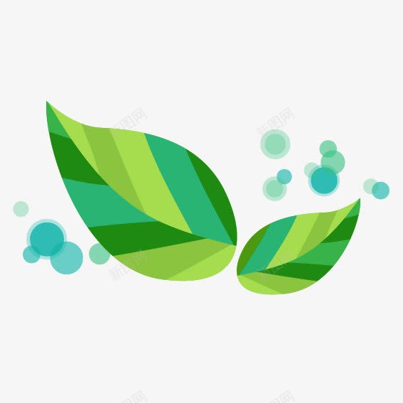 绿色环保png免抠素材_新图网 https://ixintu.com 健康 树叶 环保 绿色 绿色环保