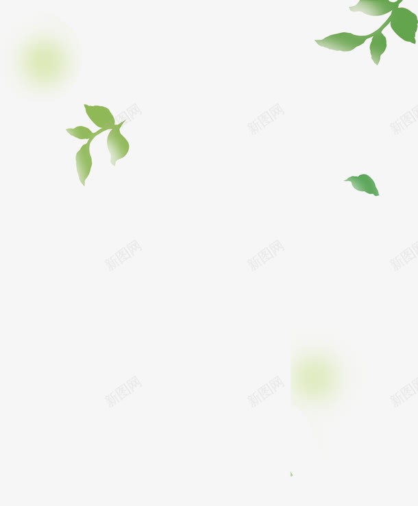 绿色创意草本植物渐变质感png免抠素材_新图网 https://ixintu.com 创意 渐变 绿色 草本植物 质感