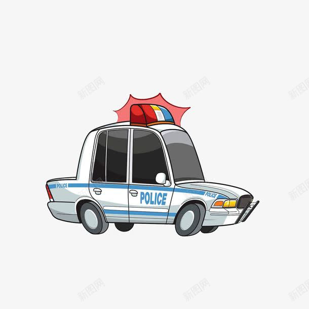 警车车上的提示灯png免抠素材_新图网 https://ixintu.com 卡通手绘 卡通警车 提示灯 警车车上的提示灯