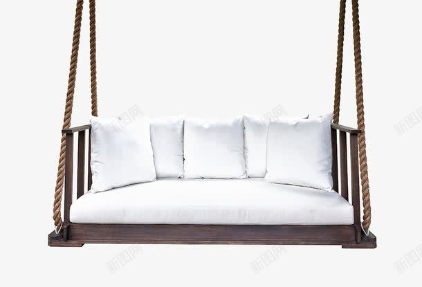 白色舒适吊床家具png免抠素材_新图网 https://ixintu.com 吊床 家具 白色 舒适