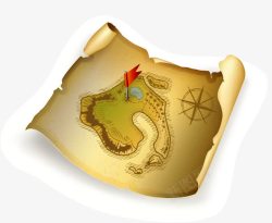 创意藏宝图藏宝图高清图片