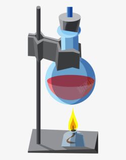 化学实验矢量图素材