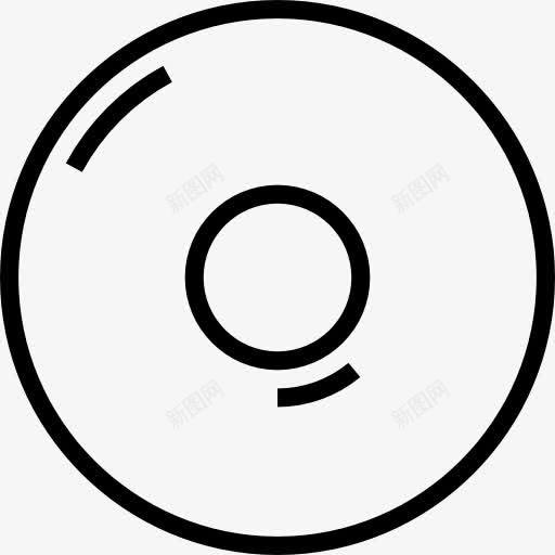 DVD图标png_新图网 https://ixintu.com CD DVD光碟 光盘 多媒体播放器 技术 视频播放器 音乐播放器