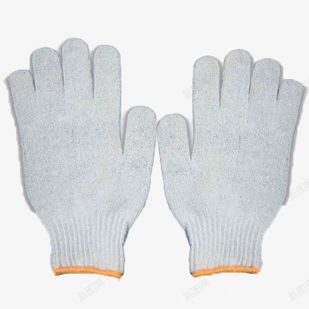 白色手套png免抠素材_新图网 https://ixintu.com 产品实物 线手套 耐磨 舒适