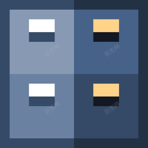橱柜图标png_新图网 https://ixintu.com 仓储 创意橱柜 办公材料 商业和金融 文件 文件柜 档案 橱柜