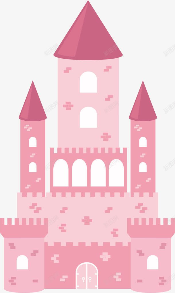 卡通建筑png免抠素材_新图网 https://ixintu.com 卡通 城堡 城市 广告魔法城堡 方特魔法城堡 魔法城堡 魔法城堡化