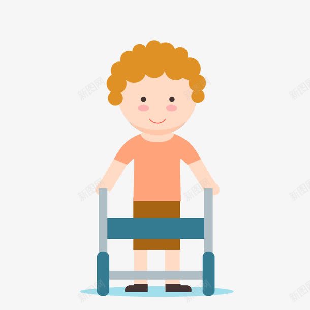 康复轮椅png免抠素材_新图网 https://ixintu.com 医疗康复场景 康复锻炼 恢复健康 矢量病人