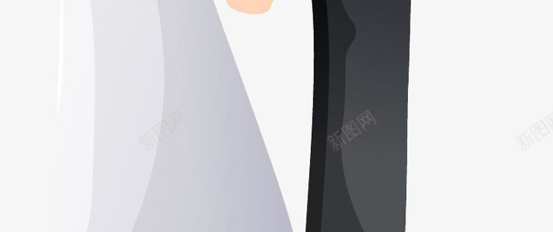 情侣psd免抠素材_新图网 https://ixintu.com 婚礼 彩色 简笔画