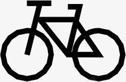 cycling骑自行车ECOicons图标高清图片
