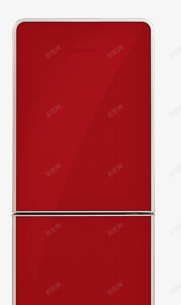 红色电冰箱png免抠素材_新图网 https://ixintu.com 冰箱 冷冻 家具 电器 红色