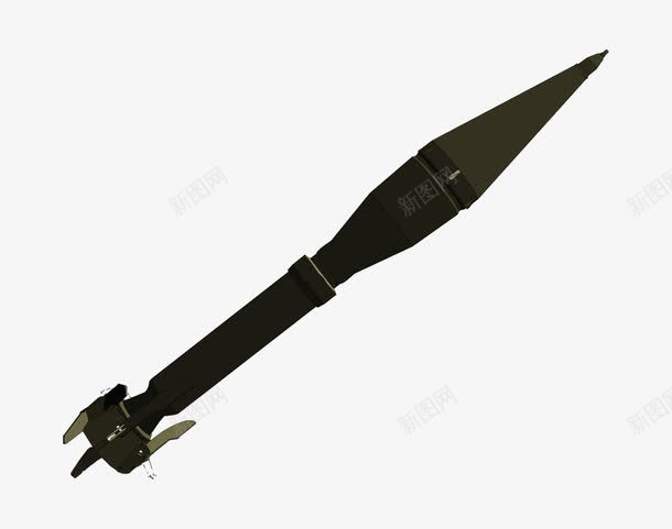 卡通导弹png免抠素材_新图网 https://ixintu.com 卡通导弹 导弹发射 黑色