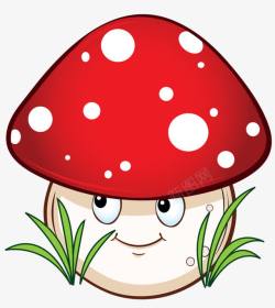 彩色小蘑菇卡通蘑菇高清图片