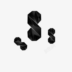 8瀛楀垱镒黑色矩形圆弧高清图片