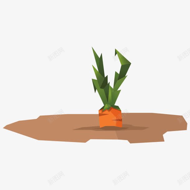 胡萝卜种植png免抠素材_新图网 https://ixintu.com 土壤 种子 种植 胡萝卜 萝卜