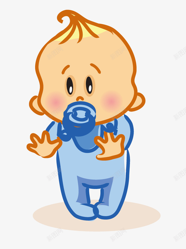 手绘卡通吃奶嘴的婴儿png免抠素材_新图网 https://ixintu.com 动画 卡通婴儿 可爱婴儿 吃奶嘴的婴儿 婴儿产品设计 婴儿人物设计 婴幼儿 手绘卡通 手绘婴儿