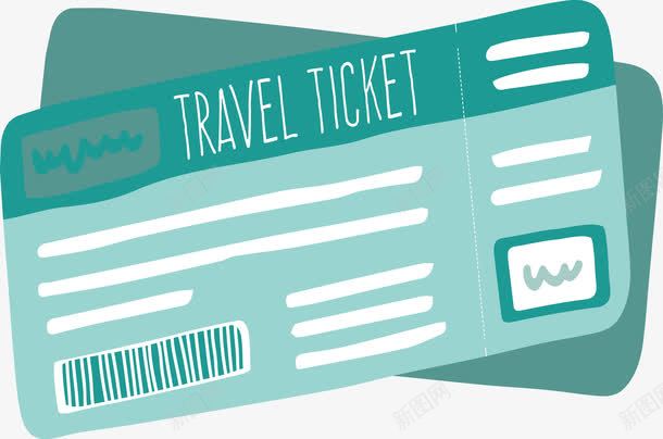 机票png免抠素材_新图网 https://ixintu.com 出行 旅游 机票 重要物件