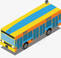 营运的客运巴士营运的客运车辆矢量图高清图片