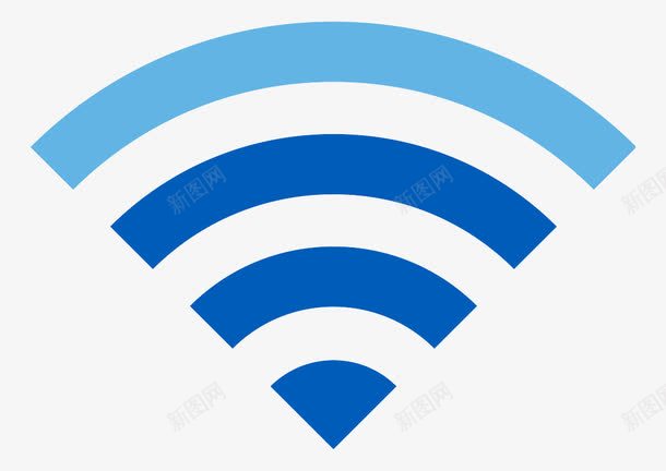 wifi图标png_新图网 https://ixintu.com wifi 图标 无线 蓝色