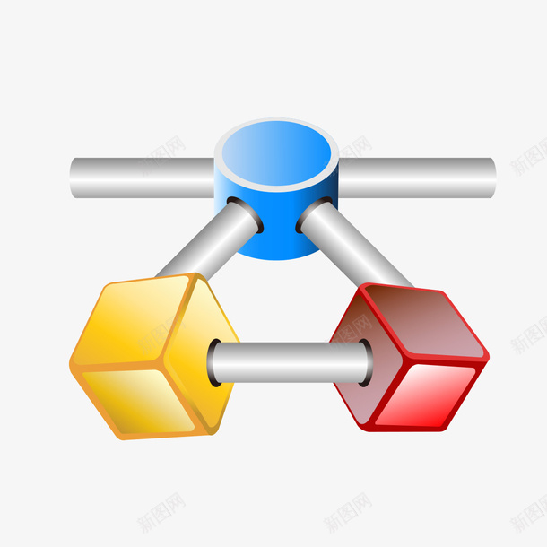 串联几何图案png免抠素材_新图网 https://ixintu.com 串联 串联几何图案 几何 图案