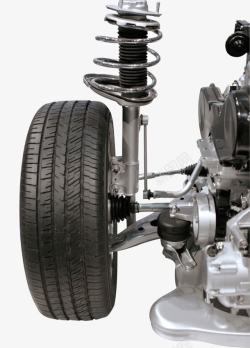 车轮传动轴动力系统素材