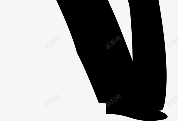 黑色人物剪影png免抠素材_新图网 https://ixintu.com 人物剪影 创意剪影 对视 手牵着手 甜蜜 黑色剪影