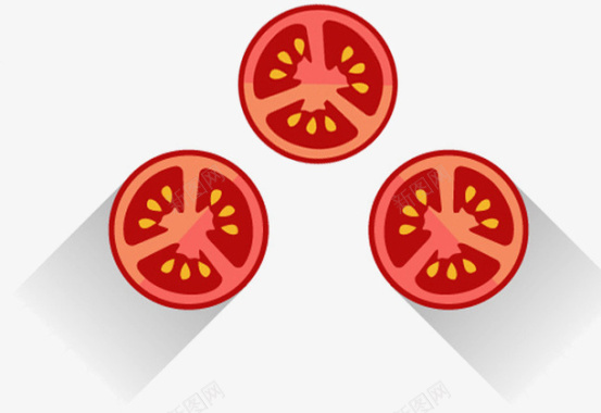 红色番茄食物图标图标