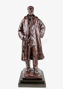 穿大衣的红军雕塑穿大衣的红军雕塑高清图片