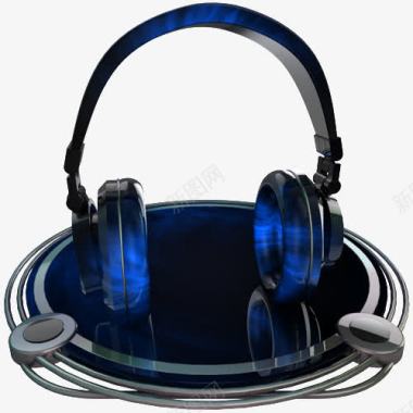 耳机蓝色的复制chromeblueicons图标图标