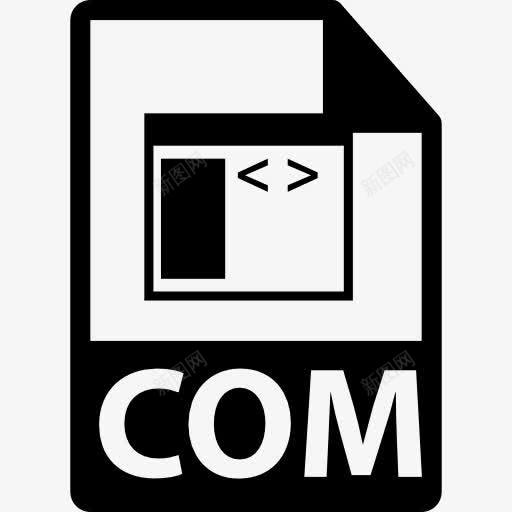 COM文件格式符号图标png_新图网 https://ixintu.com COM 文件 文件格式 格式 界面 符号