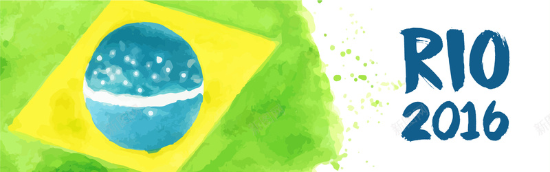 巴西里约奥运会水墨背景矢量图ai设计背景_新图网 https://ixintu.com 2016奥运会 奥运会 巴西 巴西里约奥运会 海报banner 矢量图