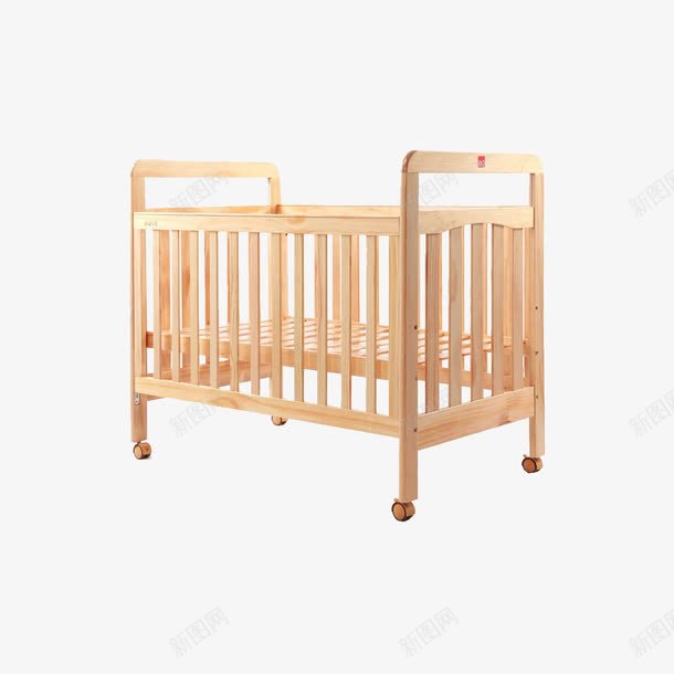 实木床png免抠素材_新图网 https://ixintu.com 实木 家具 床