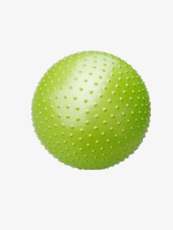 绿色瑜伽球素材