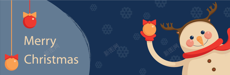 卡通圣诞背景矢量图ai设计背景_新图网 https://ixintu.com 几何 卡通 圣诞 手绘 海报banner 童趣 雪人 矢量图