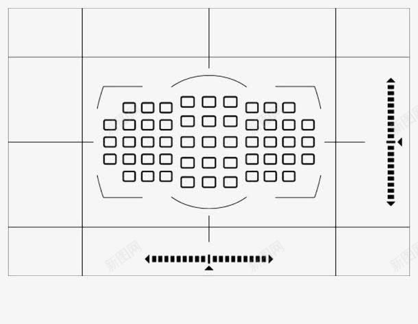 尼康单反对焦图标png_新图网 https://ixintu.com 免抠 对焦 平面 相机对焦 素材 设计