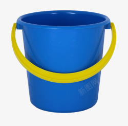 黄色提手塑料水桶塑料提手素材