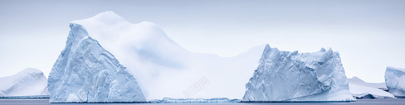 南极冰川雪山海报banner背景背景