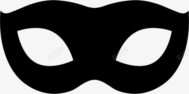 黑色的面具CarnivalMaskicons图标图标