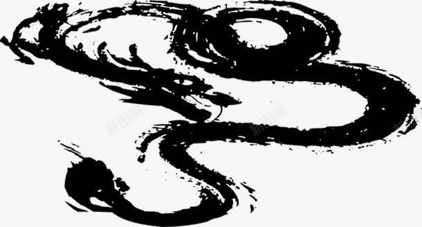 中国风水墨龙png图片免费下载-素材0mjgPVaga-新图网