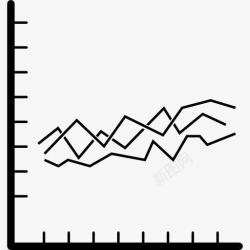变量图多变量线图形图标高清图片