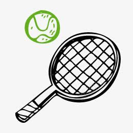 网球拍png免抠素材_新图网 https://ixintu.com 健身 网球 网球拍 运动