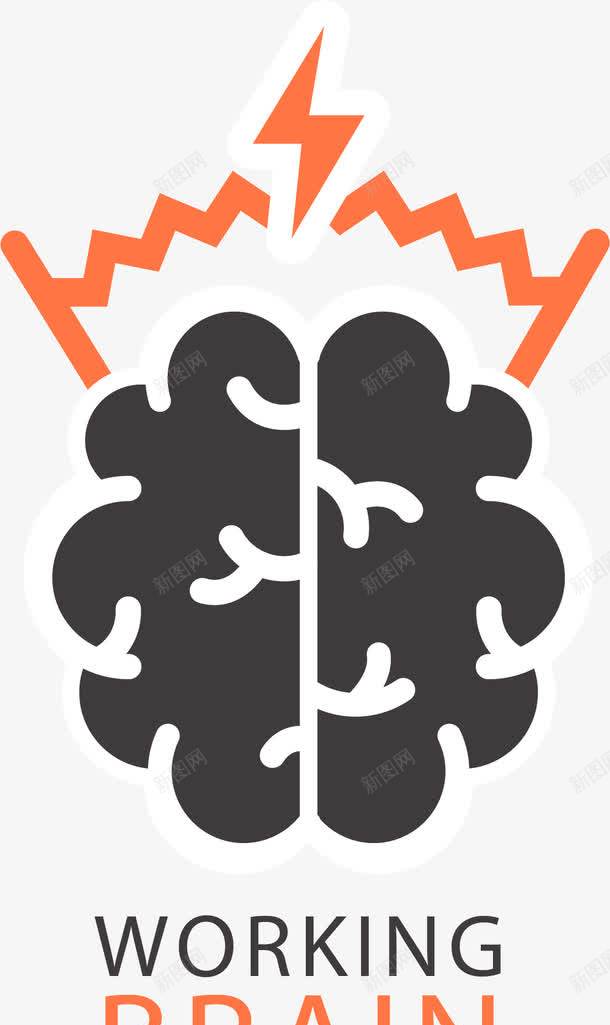 大脑思维图标png_新图网 https://ixintu.com 人脑 卡通图标 大脑 头脑 思维 灯丝 灵感 脑神经 解决方法的图标 钨丝