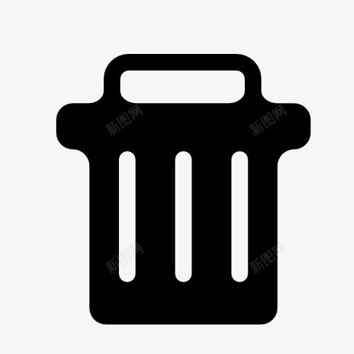 垃圾箱图标png_新图网 https://ixintu.com 回收站 垃圾桶