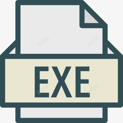 exe图标png_新图网 https://ixintu.com EXE文件 延伸 文件 文件和文件夹 格式 档案