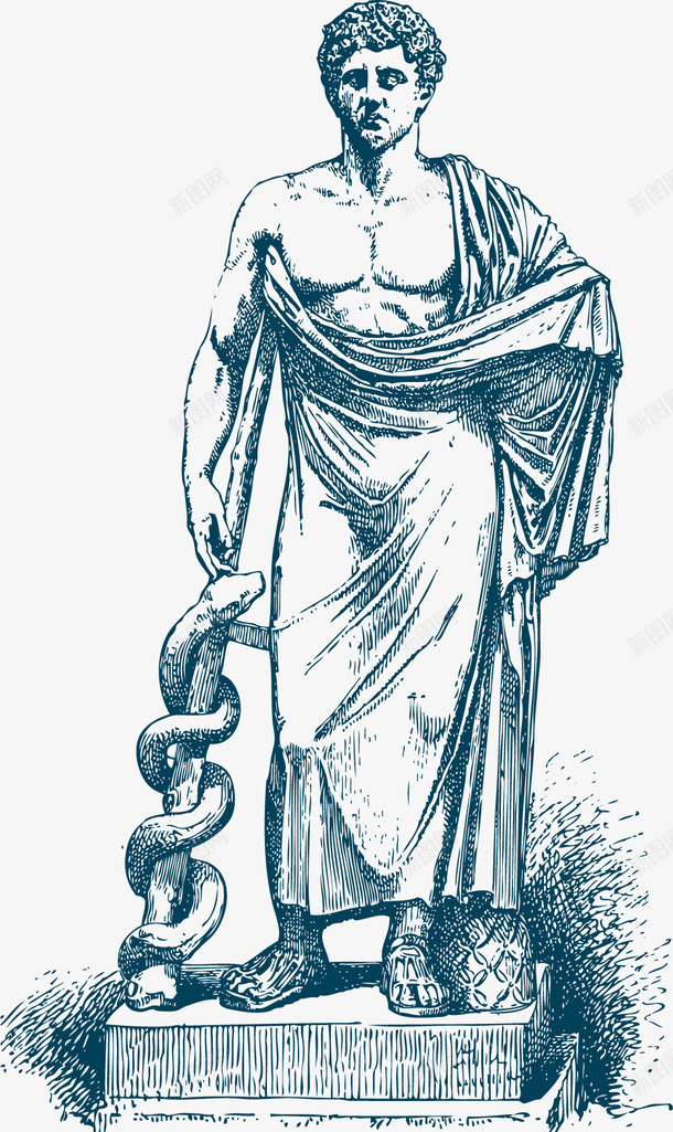 雕塑卡通希腊艺术png免抠素材_新图网 https://ixintu.com 卡通艺术 古希腊 希腊文化 希腊艺术 扁平风格 雕塑