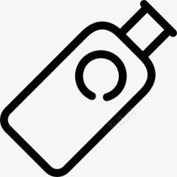 洗发水大瓶洗发水瓶图标高清图片