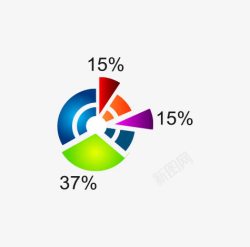 概率图pt概率百分比商务图图标高清图片